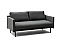 Normann Copenhagen Rar 2 Seater Sofa - Re-Born Dark Grey