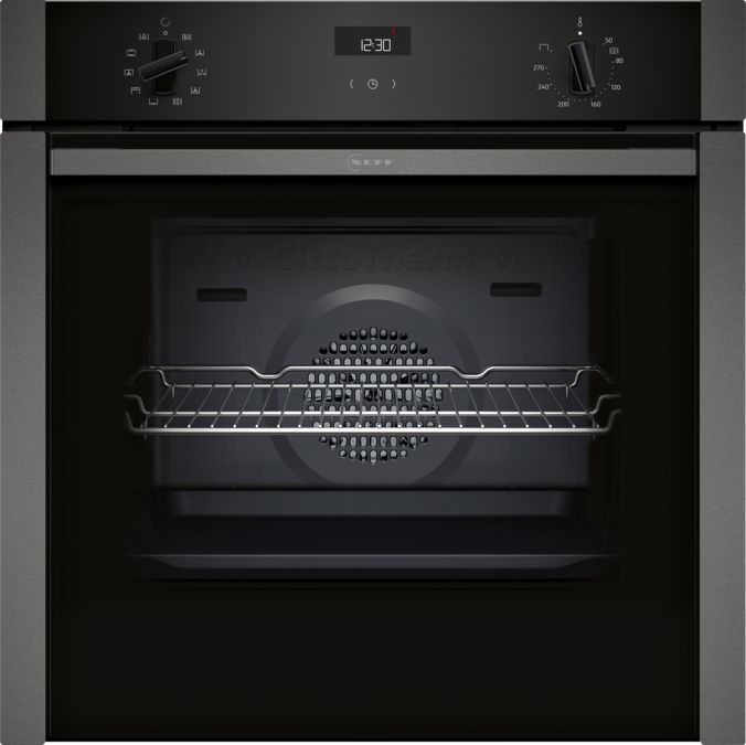 NEFF N 50, Built-in oven, 60 x 60 cm, Graphite-Grey